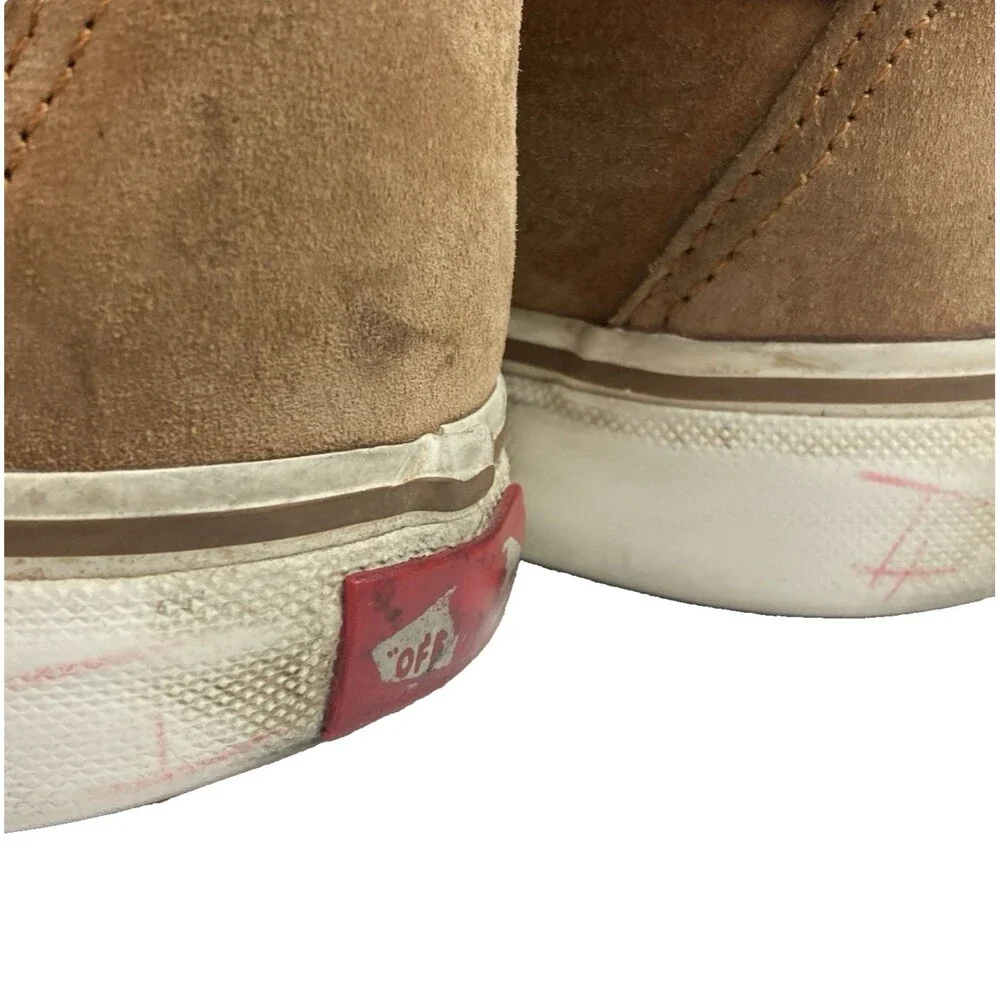 Vans Sk8 Hi Mte Shoes Men’s Sz 10 Glazed Ginger Suede Scotchgard 3M Skate Shoes
